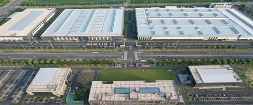 BOYU BO Gear Reducer Workshop — Aerial View